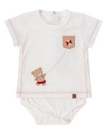 Conjunto Curto Bebê Menino Ursinho