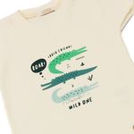 CONJUNTO CURTO INFANTIL MENINO CROCODILO