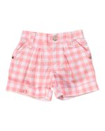 CONJUNTO INFANTIL MENINAS BLUSINHA E SHORTS XADREZ