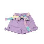 CONJUNTO INFANTIL MENINA SHORTS E BATA FLORIDA