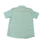 CAMISA MENINO BATA INFANTIL VERDE CLARINHO