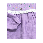 Conjunto Infantil Menina Bata Manga Longa E Calça