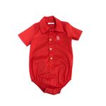 CONJUNTO BEBÊ MENINO BODY CAMISA E BERMUDA
