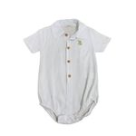 CONJUNTO BEBÊ MENINO BODY CAMISA E BERMUDA