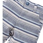 CONJUNTO INFANTIL MENINO  BERMUDA LISTRADA E CAMISA