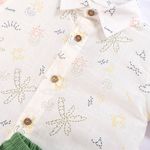 CONJUNTO INFANTIL MENINO CAMISA MANGA CURTA ESTAMPADA E BERMUDA