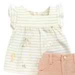 CONJUNTO INFANTIL MENINA SAFARI CHIQUE