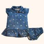 VESTIDO INFANTIL MALHA JEANS