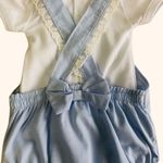 CONJUNTO  CURTO ROMPER BORDADO BEBÊ MENINA