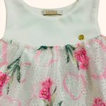 VESTIDO  INFANTIL COM RENDA FLORAL