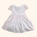 VESTIDO INFANTIL EM LAISE CORAÇÕES