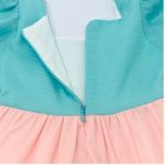 VESTIDO COLORIDO PARA BEBÊ ESTAMPA URSINHA BAILARINA