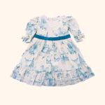 VESTIDO INFANTIL ESTAMPA FLORESTA