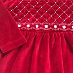 VESTIDO INFANTIL MANGA LONGA EM PLUSH