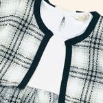 CONJUNTO DE FESTA BEBÊ BODY COM SAIA E CASACO BOLERO XADREZ 
