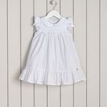 VESTIDO INFANTIL BRANCO BATIZADO