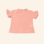 Conjunto Infantil Menina Bata E Jardineira Florida