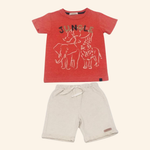 CONJUNTO CURTO INFANTIL MENINO SELVA