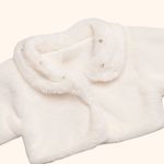 BOLERO INFANTIL PELINHO OFF-WHITE MENINA