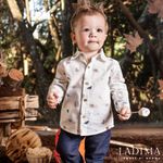 CONJUNTO INFANTIL MENINO CAMISA MANGA LONGA E CALÇA JEANS