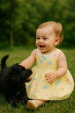 VESTIDO INFANTIL BORBOLETAS