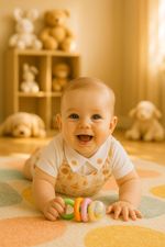 CONJUNTO CURTO BODY E ROMPER BEBÊ MENINO