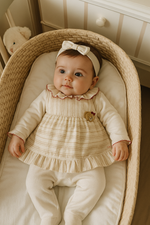 Macacão Vestido Bebê Menina 