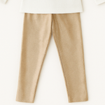 CONJUNTO INFANTIL MENINA BLUSA MANGA LONGA E CALÇA  EM VELUDO GLOW 