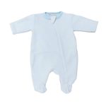  MACACAO DE SOFT COM ZIPER AZUL BEBE 