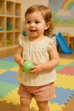 CONJUNTO INFANTIL MENINA SAFARI CHIQUE