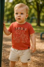 CONJUNTO CURTO INFANTIL MENINO SELVA