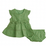 CONJUNTO BATA COM TAPA FRALDAS EM LAISE
