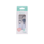 KIT TALHER INFANTIL EM ACO INOXIDAVEL E SILICONE 