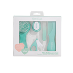 KIT DE CUIDADOS E HIGIENE PARA O BEBE COM 5 PEÇAS 