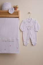 SAÍDA MATERNIDADE CONFORTO E ELEGÂNCIA 100% ALGODÃO
