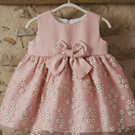 VESTIDO BEBÊ MENINA COM TULE FLOWERS