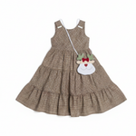 VESTIDO INFANTIL COM BOLSINHA 