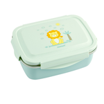 LANCHEIRA BENTO BOX INOX COM DIVISÓRIA LEÃO E GIRAFA