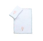 KIT 2  TOALHINHAS DE BOCA BALAO ROSA 