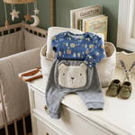 CONJUNTO BEBÊ MENINO BODY E CALÇA ESTAMPA  URSINHOS