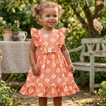 VESTIDO INFANTIL ESTAMPA MARGARIDAS