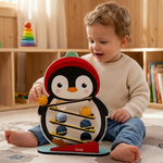 Brinquedo Divertido Rolando Bolinha com o Pinguim