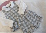 CONJUNTO INFANTIL MENINA EM TWEED