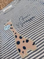 CONJUNTO BEBÊ MENINO BERMUDA E BODY LISTRADO GIRAFINHA