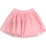 SAIA TUTU COM GLITTER BRILHANTE INFANTIL