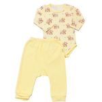 CONJUNTO BODY MANGA LONGA E CALÇA COELHINHO