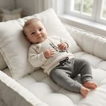 CONJUNTO BEBÊ MENINO BLUSA DE FRIO E CALÇA