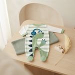 MACACÃO BEBÊ MENINO DINO