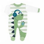 MACACÃO BEBÊ MENINO DINO