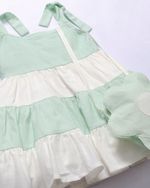 VESTIDO INFANTIL TRÊS MARIAS COM BOLSA 